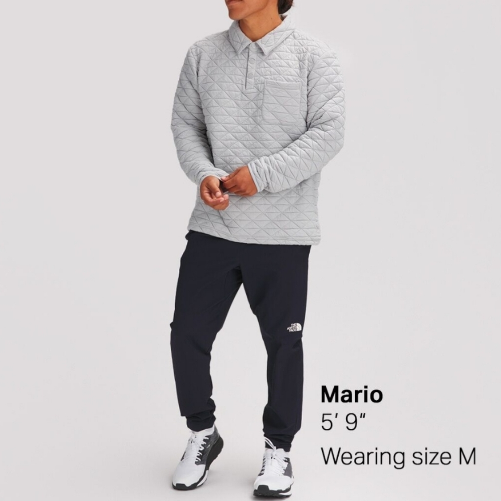 Stoic / Venture Quilted Rugby Polo Pullover